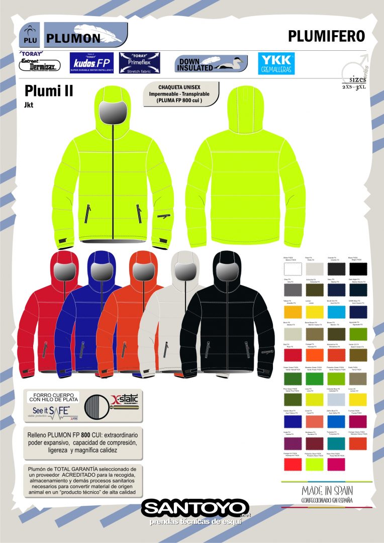 Plumífero PLUMI II