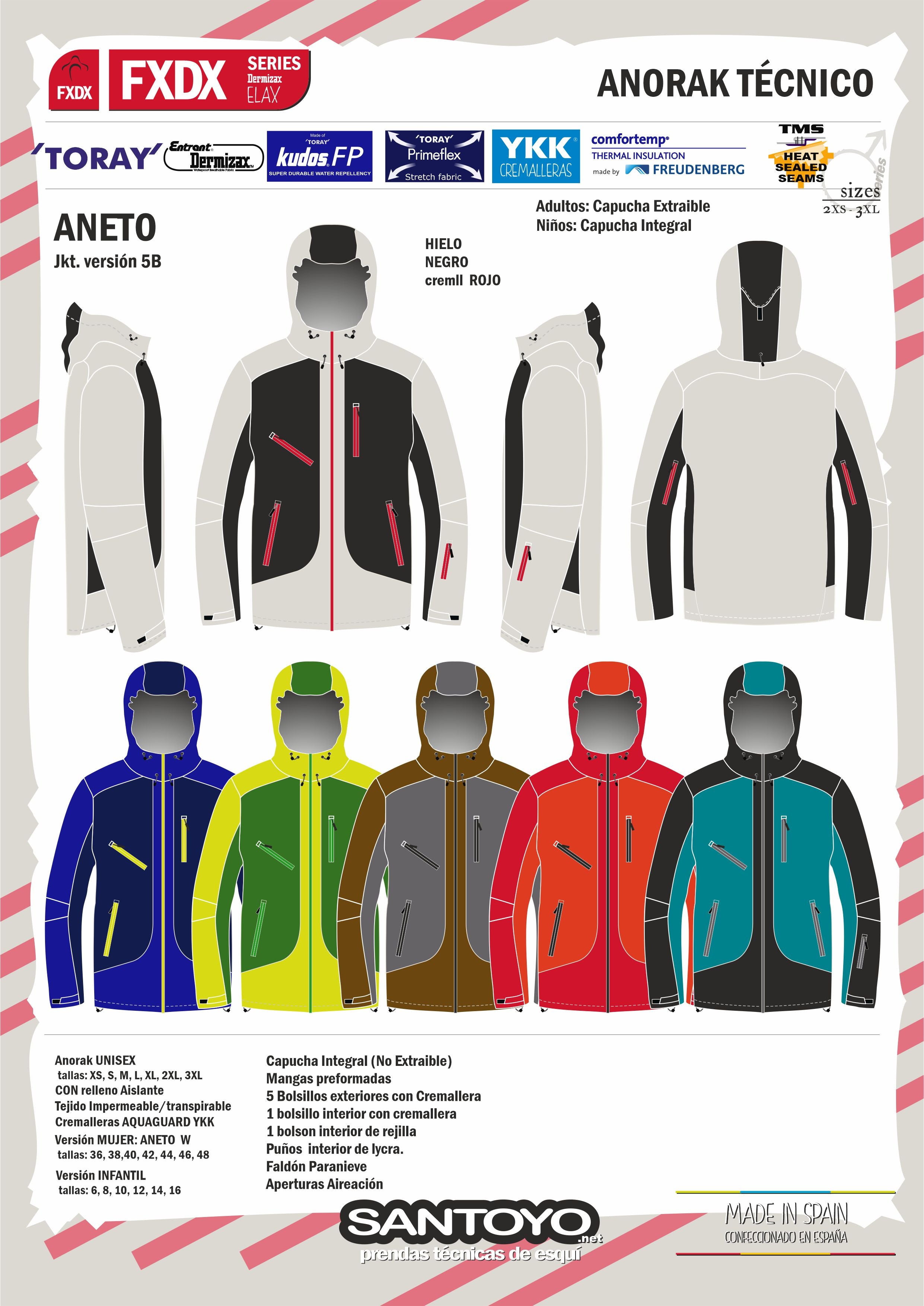 Anorak ANETO 5b