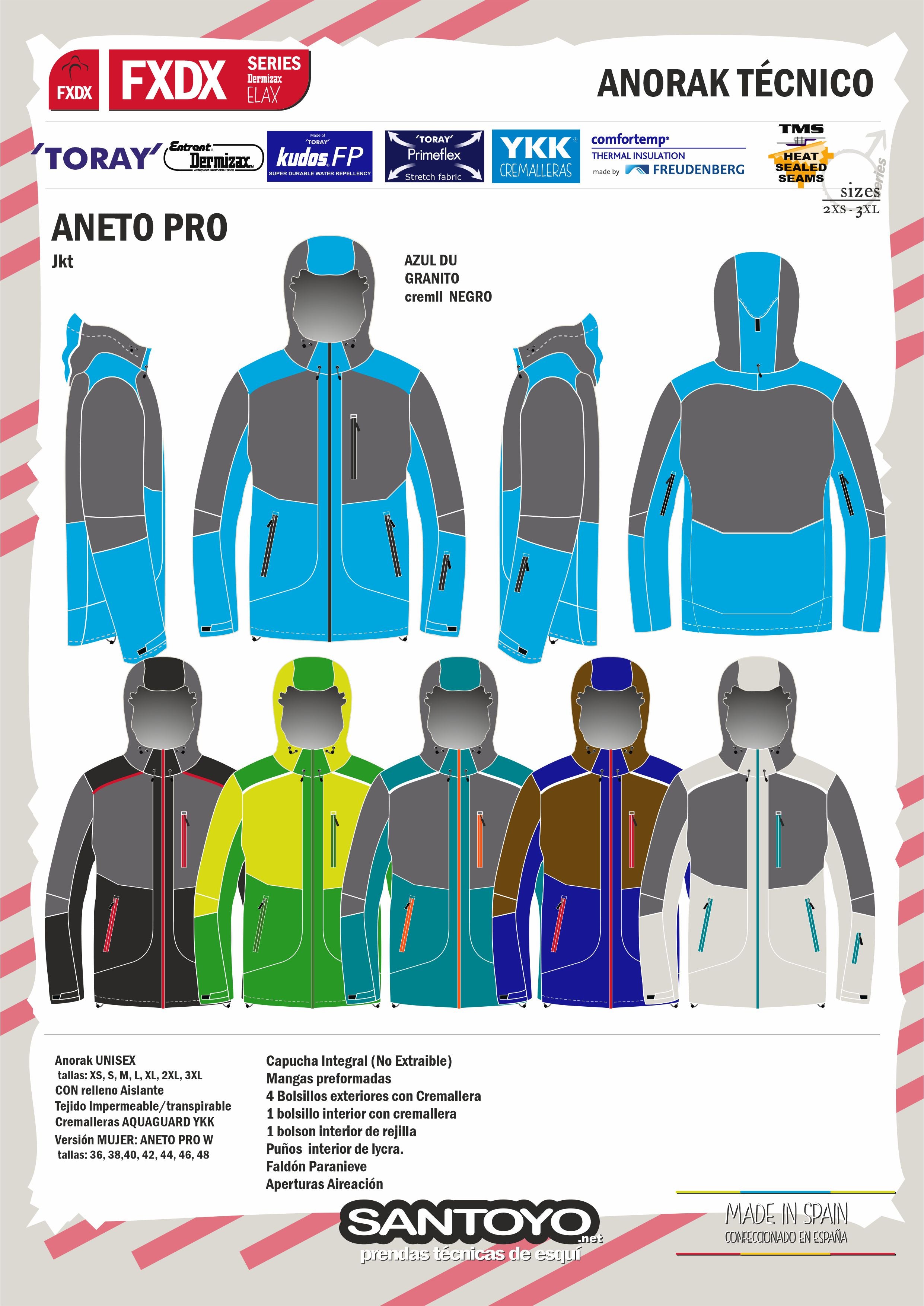 Anorak ANETO Pro