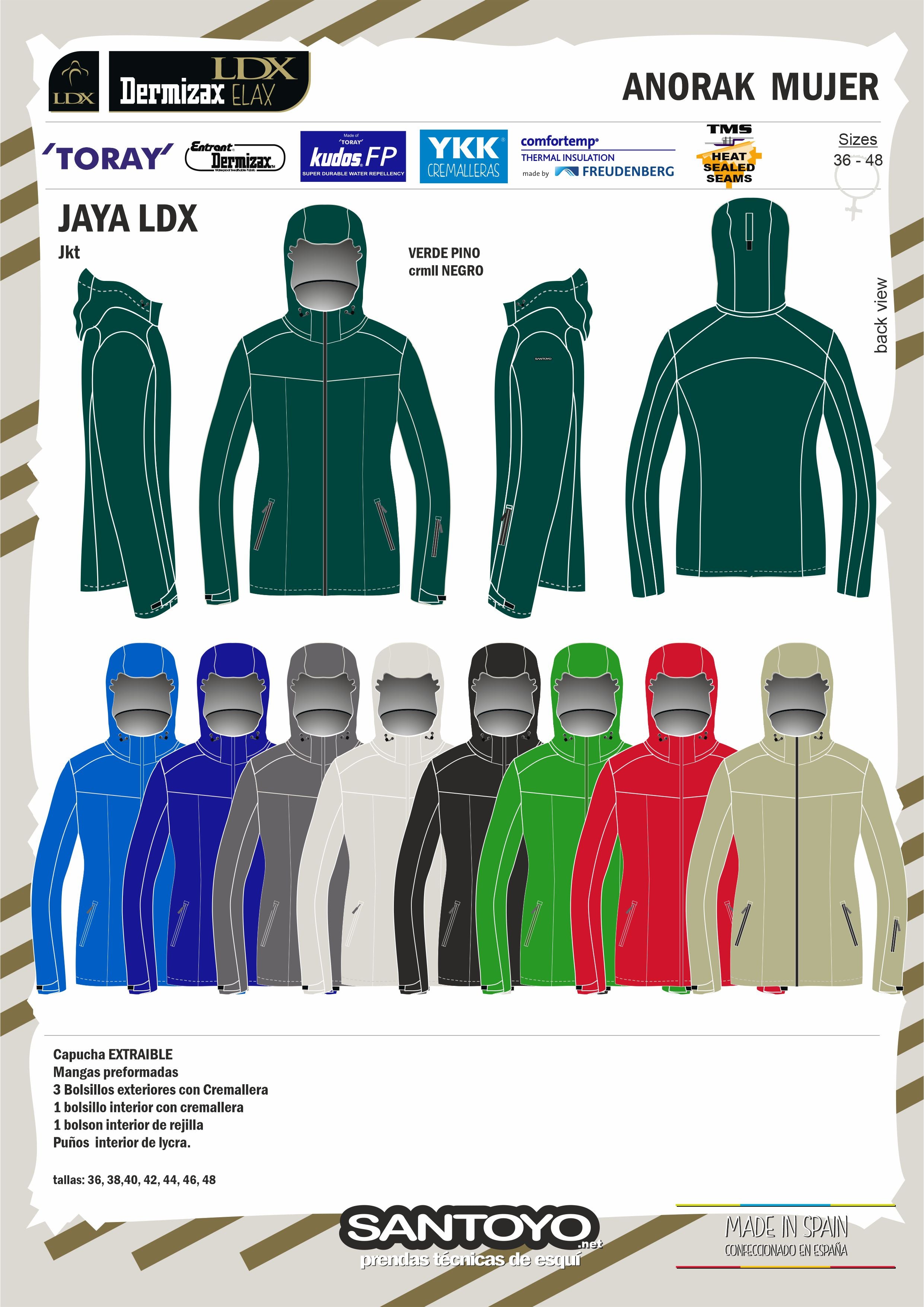 Anorak Mujer JAYA LDX