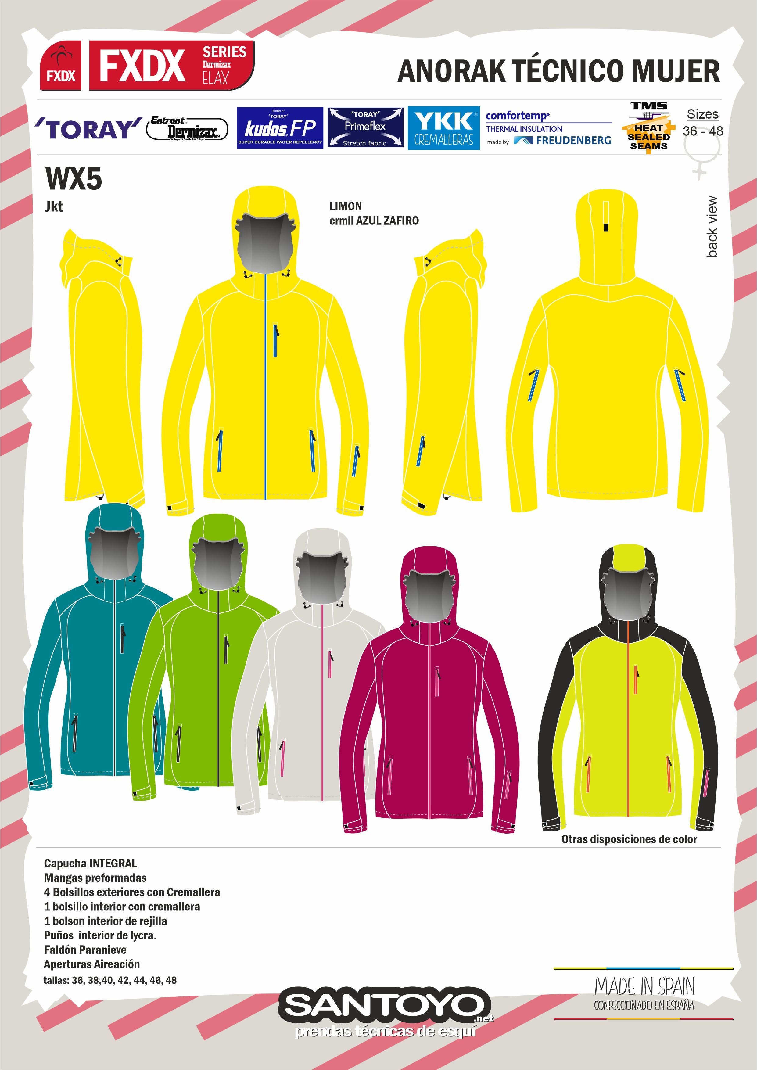 Anorak Mujer WX5