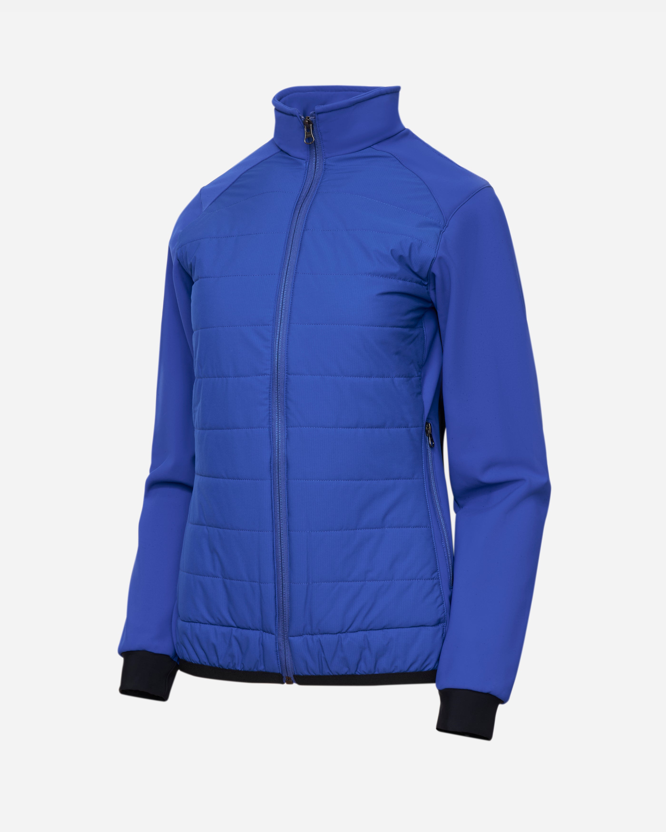 Chaqueta Mujer Hibrida POWER FS Azul